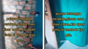 Viral Curhat Warganet Punya Tetangga Serakah, Buka Pintu Langsung Kepentok Tembok!