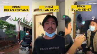 Wkwkwk! Viral Parodi PPKM Level 300: Bapak Harus Tetap Tiduran, Tidak Boleh Bangun