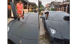 Potret Pria Pamer Naik Lamborghini Bikin Geger, Publik Temukan Kejanggalan