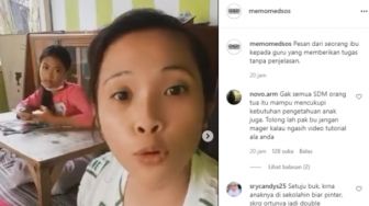 Viral! Emak-Emak Labrak Guru Lewat Video, Gara-Gara Tidak Memberikan Penjelasan Tugas