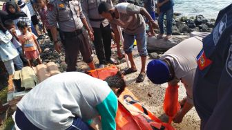 Teriak 'Ibu Jangan Tinggalin Aku' Pria Tewas di Pantai Paku Anyer Diduga Bunuh Diri