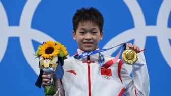Olimpiade Tokyo: Atlet Termuda China Quan Hongchan Raih Emas Loncat Indah