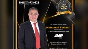 M. Feriadi Soeprapto Dinobatkan Sebagai Best CEO Award 2021