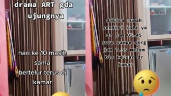 Viral Majikan Emosi ART 'Bertelur' 2 Jam di Kamar: Dikira Rumah Sendiri Apa?