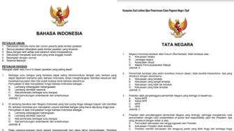 Lengkap! Link Contoh Soal CPNS 2021 Khusus TWK, TIU, dan TKP