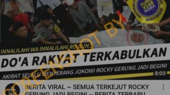 CEK FAKTA: Benarkah Rocky Gerung Meninggal Dunia?