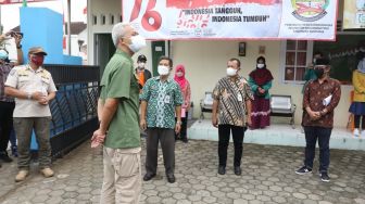 Penuhi Janji, Ganjar Pranowo Kunjungi Desa Karangnangka untuk Belajar Tangani Pandemi