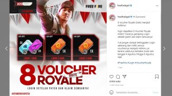 Cara Dapat Voucher Gratis Free Fire sampai 8 Agustus 2021