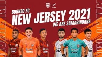 Sambut Liga 1 Penuh Semangat, Borneo FC Luncurkan Jersey Musim 2021/22