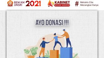 Galang Donasi buat Mahasiswa Unsri Terdampak COVID 19, Bisa Donasi Mulai Rp 10.000