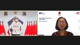 Percepat Mobilisasi Pasien Covid-19, Grup Astra Serahkan Ambulans ke BNPB