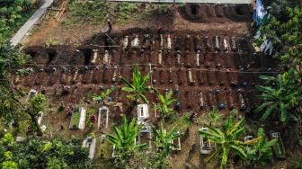 Lahan Baru Pemakaman Khusus Jenazah Covid-19 di Cimahi