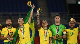 Brasil Raih Emas Sepak Bola Putra di Olimpiade Tokyo