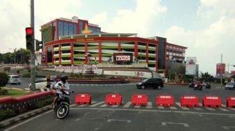 Penyekatan Jalan di Bandar Lampung Berlangsung Selama Sepekan