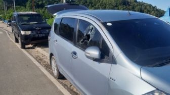 Mobil Ketua AJI Jayapura Dirusak Orang Tak Dikenal