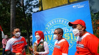 BPJS Ketenagakerjaan Gelar Vaksinasi bagi Pelajar di Bandung