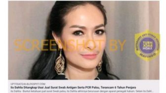 CEK FAKTA: Benarkah Iis Dahlia Ditangkap Polisi Usai Jual Surat Swab Antigen Palsu?