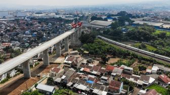 Sempat Terhambat COVID-19, Pembangunan Kereta Cepat Jakarta-Bandung Sudah 79 Persen