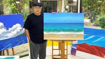 ‘Debur Ombak Di Pantai Pacitan’ Hasil Karya SBY yang Memukau