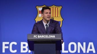 Pernyataan Lengkap Lionel Messi di Konferensi Pers Perpisahannya dengan Barcelona