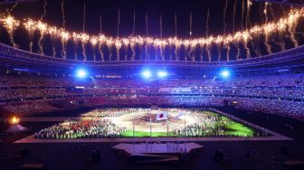 Gemerlap Penutupan Olimpiade Tokyo 2020 Berlangsung Sangat Meriah