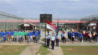 Meriahkan HUT RI ke-76, Lapas Muara Enim Gelar Porsenap