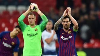 Terungkap, Ter Stegen dan Lionel Messi Selama Ini 'Tak Akur'