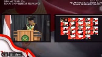 Viral Raja Inggris Kuliah di Universitas Siliwangi, Diperkenalkan Rektor di Sidang Terbuka