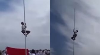 Pernah Viral Panjat Tiang Bendera, Begini Nasib Joni Sekarang