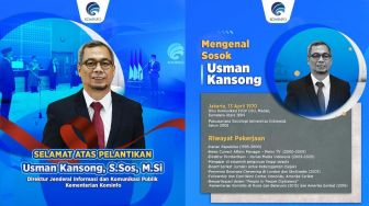 Profil Usman Kansong, Dirjen IKP Kemenkominfo yang Baru Dilantik