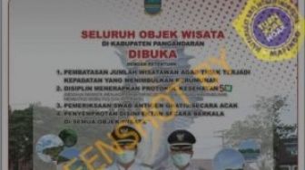 CEK FAKTA: Benarkah Seluruh Objek Wisata di Kabupaten Pangandaran Dibuka Kembali?