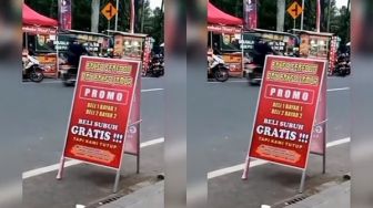 Viral Promo Warung Bakso yang Bikin Emosi, Netizen: Ngeselin