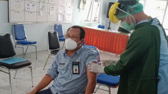 Stok Vaksin Moderna Datang, Ribuan Nakes di Bantul Bersiap Divaksin Dosis Ketiga