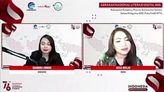 Webinar Literasi Digital Kotabaru; Saring Postingan di Media Sosial  