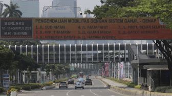 Sistem Ganjil Genap di Jakarta Mulai 12 Agustus, Ini Daftar Mobil Dikecualikan