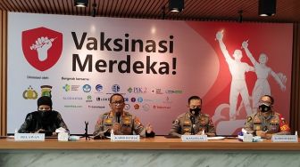 Genjarkan Vaksinasi Merdeka, Polda: Kami akan Serbu Daerah Bekasi, Depok hingga Tangerang