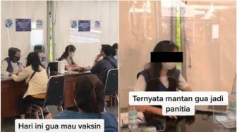 Viral Cowok Syok Dilayani Mantan Pacar saat Vaksin, Endingnya Nyesek