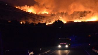 Suhu Nyaris Capai 50 Derajat Celcius, Kebakaran Mengganas di Italia