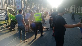 Kronologi Virnie Ismail Kecelakaan Sepeda Tabrak Galon di Bintaro