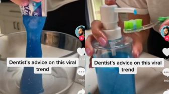 Tren Campur Pasta Gigi dengan Obat Kumur Viral di TikTok, Dokter Gigi Angkat Bicara!