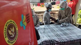Vaksinasi Kedua di Padang Pariaman, BIN Sumbar Sasar Pelajar