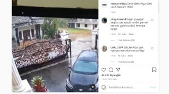 Viral Tutup Pagar Besi Rumah Malah Ambruk Kena Mobil, Warganet: Sebulan Tidur Gak Nyenyak