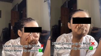 Rias Wajah Sendiri, Make Up Pengantin Wanita Disorot: Mending Pakai MUA