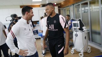 Patahkan Rumor, Mbappe: Selamat Datang di Paris Lionel Messi!