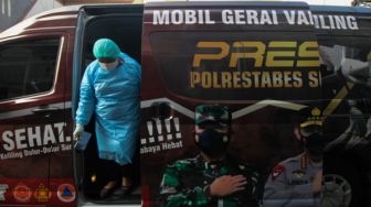 Siapkan 30 Mobil Vaksinasi Keliling, Pemkot-Polrestabes Surabaya Jemput Lansia
