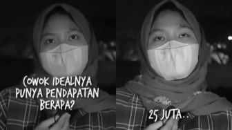 Viral Cewek Ungkap Cowok Ideal Harus Punya Gaji Rp 25 Juta: Perempuan Harus Realistis