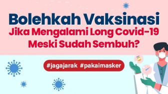 INFOGRAFIS: Bolehkah Vaksinasi Jika Mengalami Long Covid-19 Meski Sudah Sembuh?