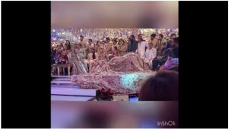 Viral Wanita Pakistan Nikah Pakai Gaun Pengantin 100 Kg, Tamu Takjub