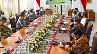 Disambangi Bamsoet di Istana Bogor, Jokowi Sepakat Sidang Tahunan MPR RI Digelar Sederhana