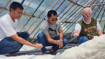 Kadin Buka Tambak Garam Industri di Pulau Legundi Pesawaran